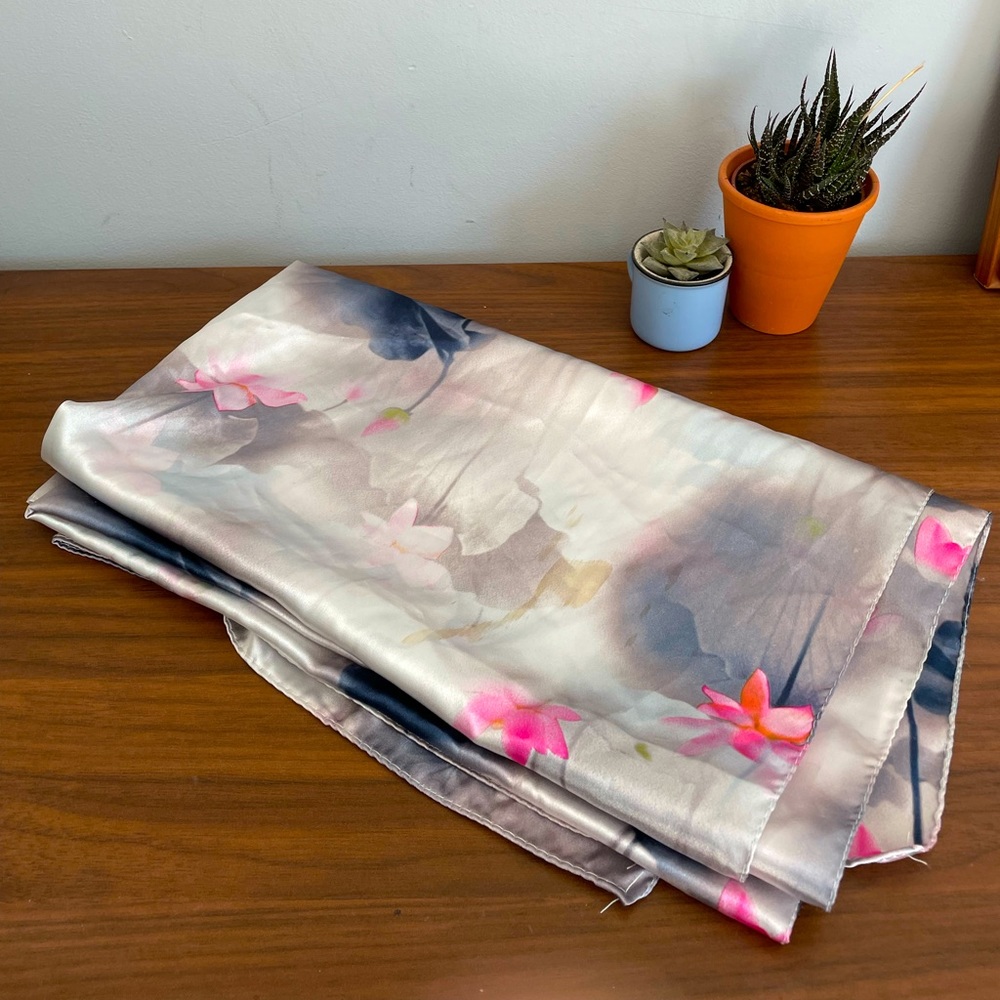 Silk scarf from Hong Kong